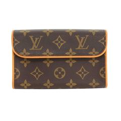 Vintage Louis Vuitton Pochette Florentine Monogram Canvas Waist Bag