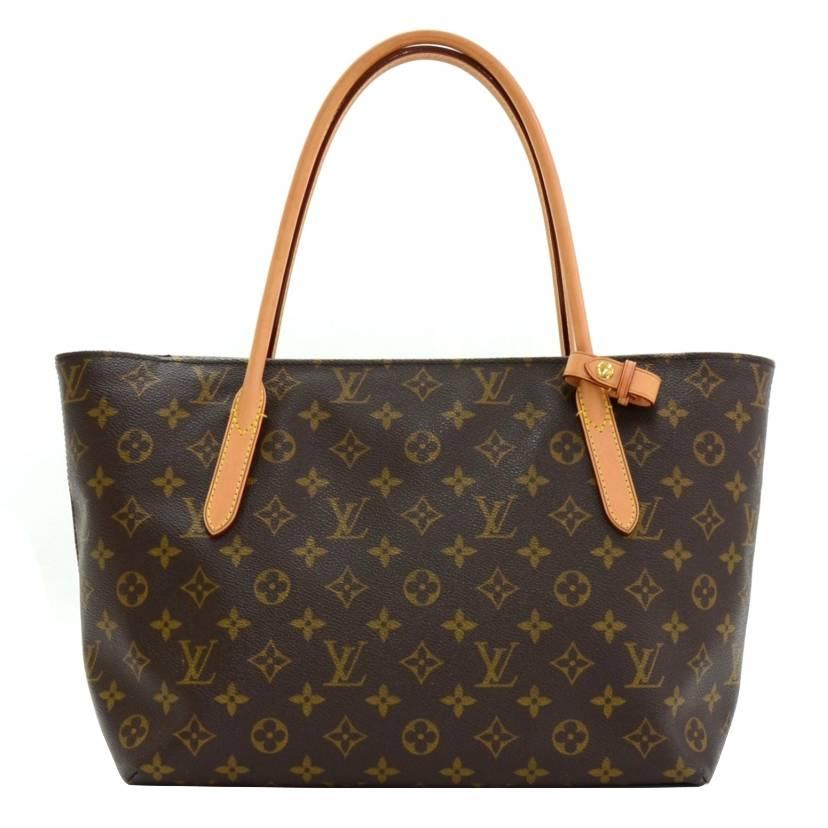 Louis Vuitton Raspail PM Monogram Canvas Large Shoulder Tote Bag