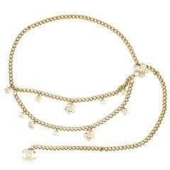  Chanel Gold Chain Belt