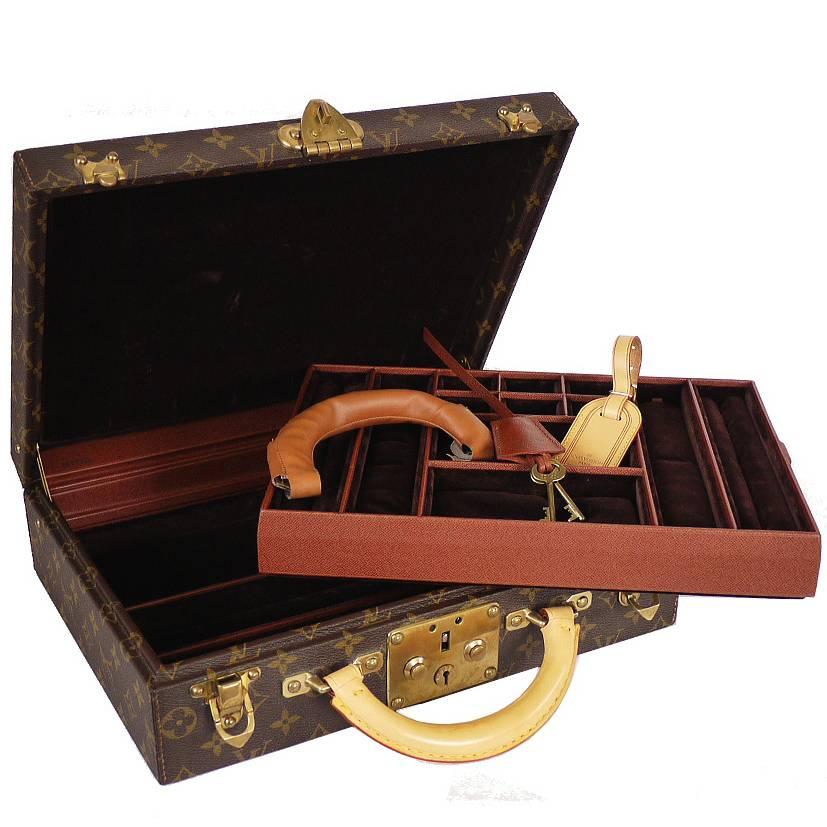 Louis Vuitton Monogram Jewellery Case, Trunk M47120