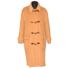 Yves Saint Laurent Rive Gauche Zeitlose Männer Duffle Coat - Kamel Wolle - Vintage