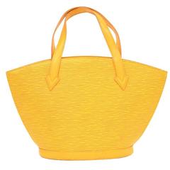 Vintage Louis Vuitton Saint Jacques PM Yellow Epi Leather Hand Bag