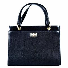 Chanel Caviar Reissue Black Tote Bag Small Leather Handbag Gold Mademoiselle CC