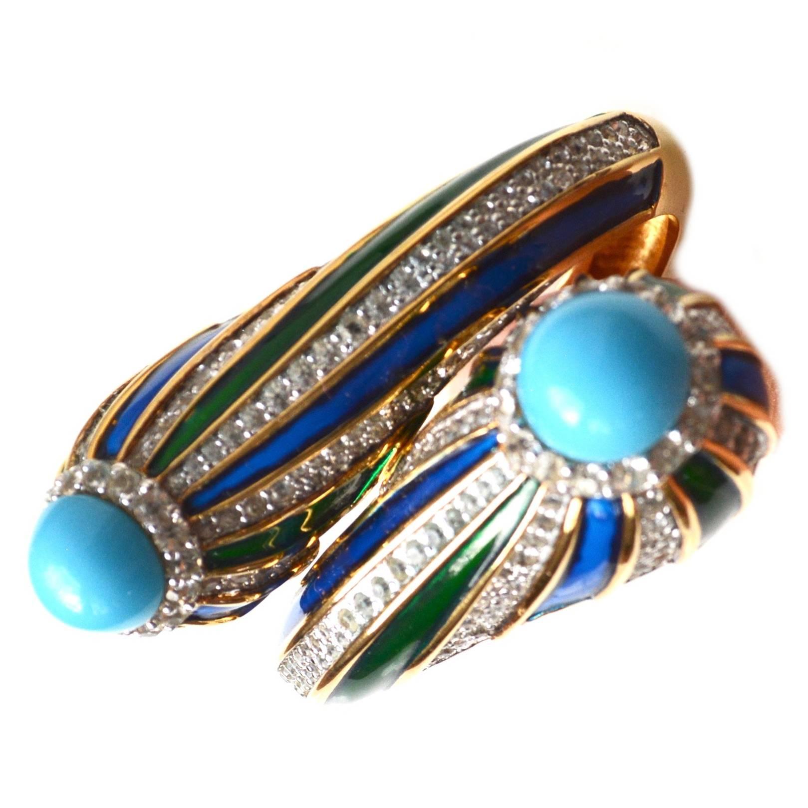 Jomaz colorful clamper bracelet For Sale