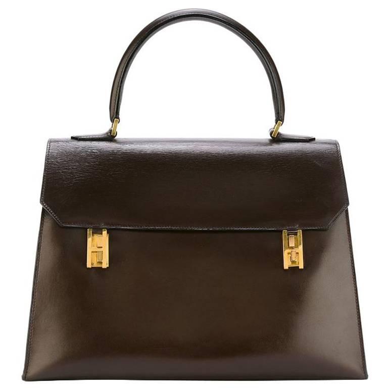 Hermes Saint Tropez Rarity vintage handbag 1967 at 1stDibs