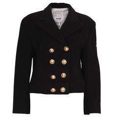 Wool and Mohair Jacket by Moschino Cheap and Chic.