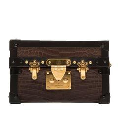 Petite Malle Crocodilien Brillant - Women - Handbags