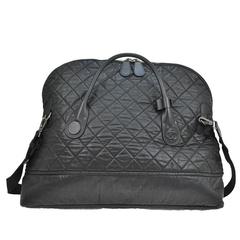 Chanel Black Large Unisex Weekender CarryAll Travel Shoulder Bag W. Accessories 7