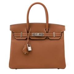 Brand New Hermes Birkin 30 Gold Togo PHW