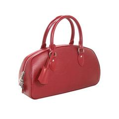 Louis Vuitton Red Epi RUBIS Leather Jasmin Satchel
