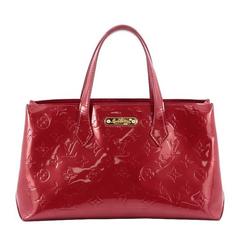 LOUIS VUITTON Monogram Vernis Wilshire PM Rose popk M93643 800000111884000