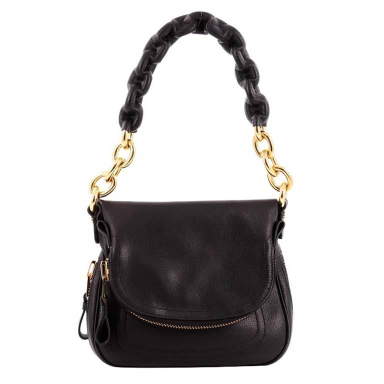 Tom Ford Chain Jennifer Shoulder Bag Leather Medium