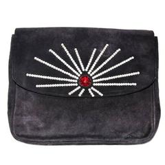 Gorgeous and a collector piece of Sonia Rykiel clutch 80s