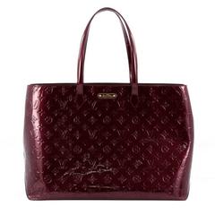 Louis Vuitton  Wilshire Handbag Monogram Vernis GM