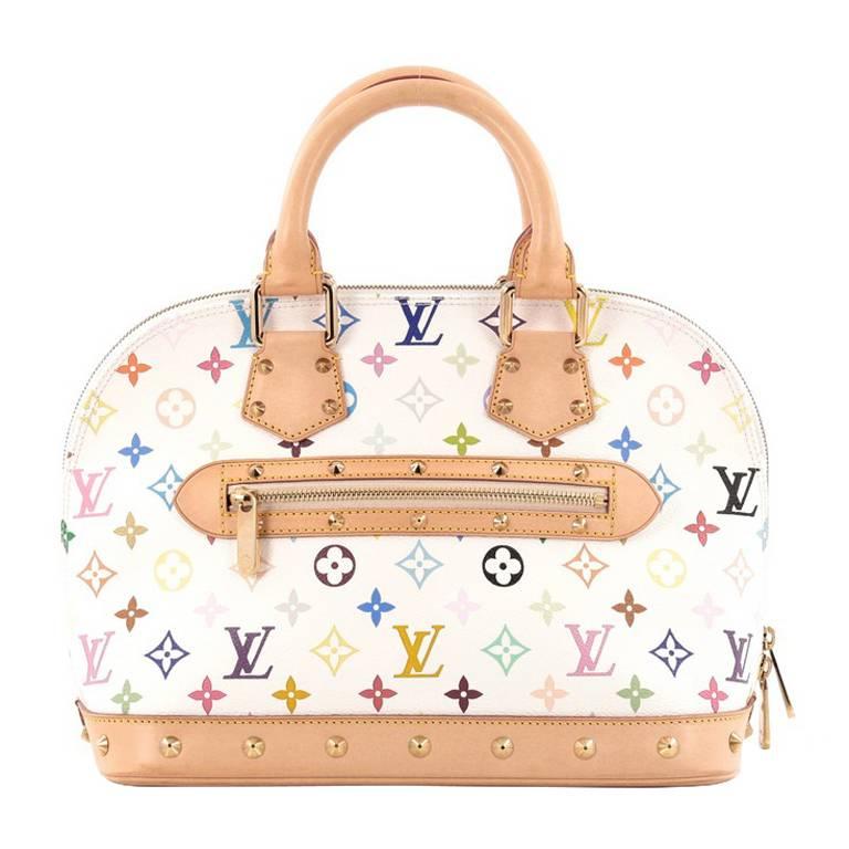 Louis Vuitton Alma Handbag Monogram Multicolor PM
