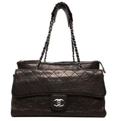 Chanel Dark Brown Gladstone Bag