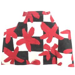 Comme des Garcons AD 2012 Flatpack 2D Collection Felt Skirt 8