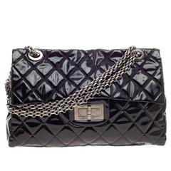 Chanel Black XL Airlines Travel Giant Flap Bag RHW