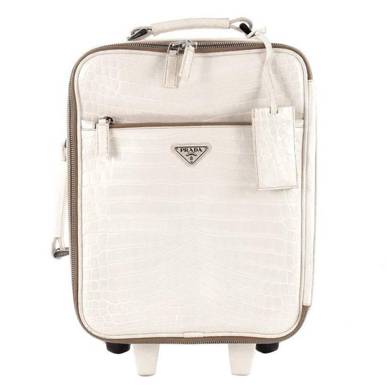 Prada rolling luggage Clearance
