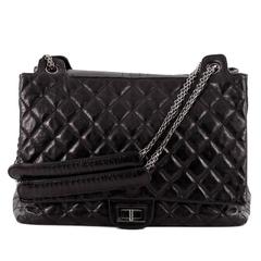 Chanel Accordion Reissue Flap Bag Quilted Calfskin XL