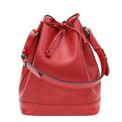 Louis Vuitton Noe Large Red Epi Leather Shoulder Bag
