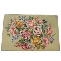 Rare Vintage Unusual Clutch Tapestry Bag