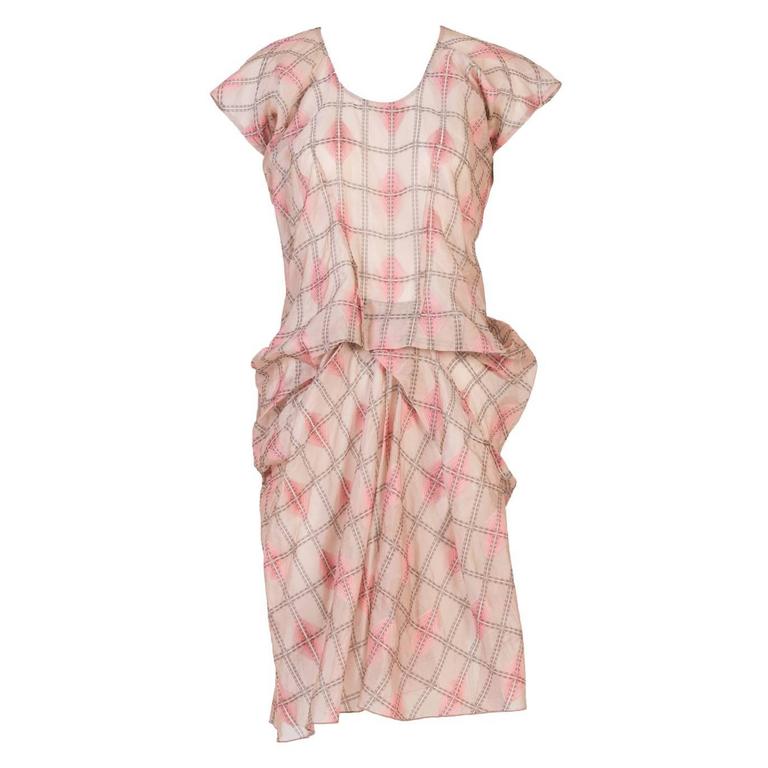 MARNI Winter Edition 2010 Floral Cotton Dress (42 Itl) For Sale at 1stdibs
