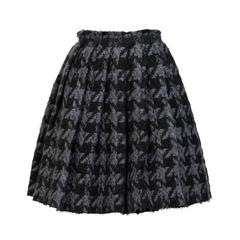 MIU MIU Pleated Wool Skirt