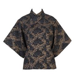 Kenzo Deco-Chinoiserie  Blouse