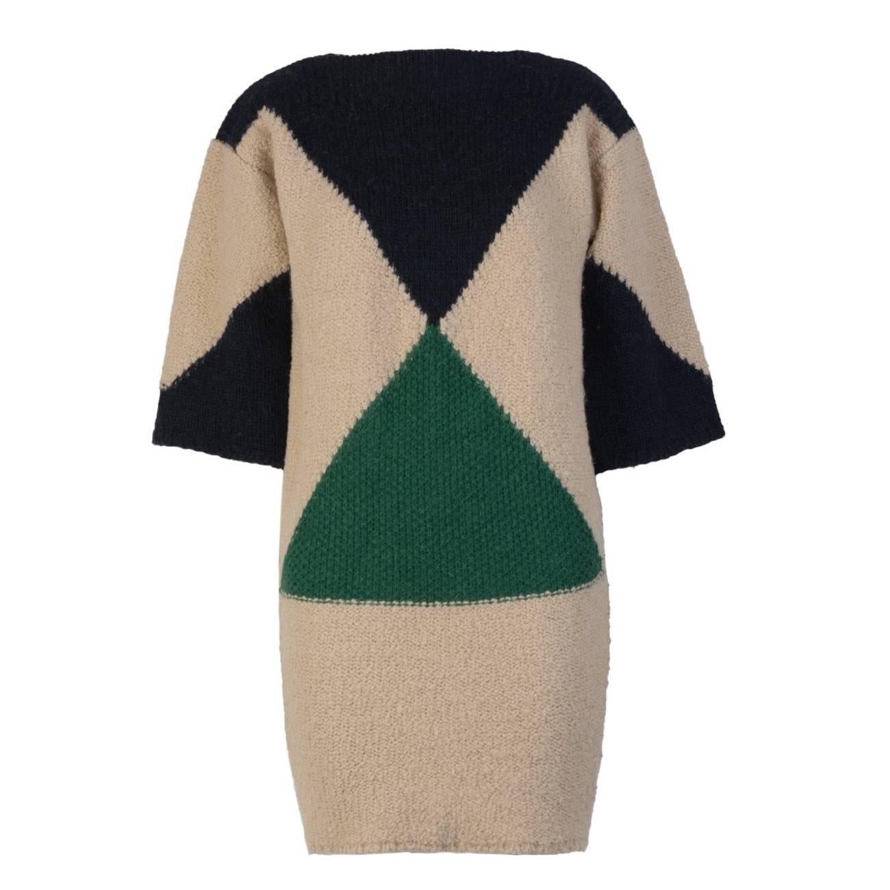 Stella McCartney Graphic Knit Dress For Sale