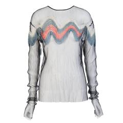 Jean Paul Gaultier Wave Blouse