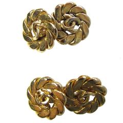 Chanel "CC" Cufflinks 9