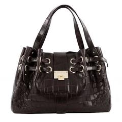 Jimmy Choo Ramona Hobo Crocodile