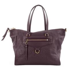 Louis Vuitton Lumineuse Handbag Monogram Empreinte Leather PM