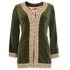 1970's Velvet Jacket by Quad 3