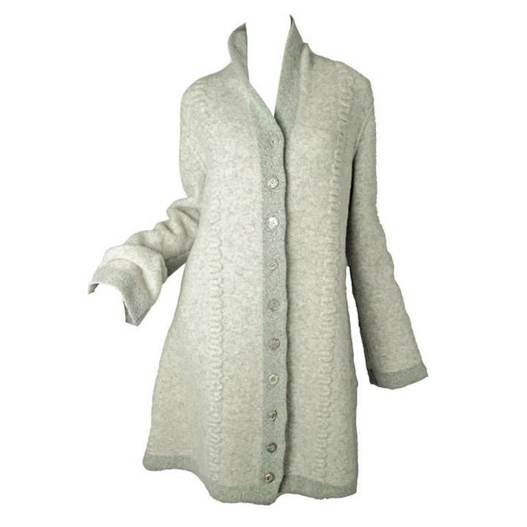 Rare 1990s Alaia Sweater Coat - sale