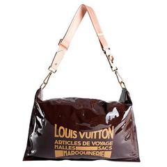 Louis Vuitton Ltd. Ed. Runway Brown Crossbody Messenger Carryall Flap Bag in Box