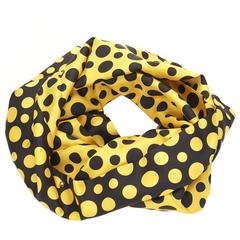 2010s Louis Vuitton Silk Dots Infinity Juane Yayoi Kusama Snood