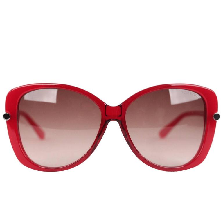 Tom ford sunglasses red on sale