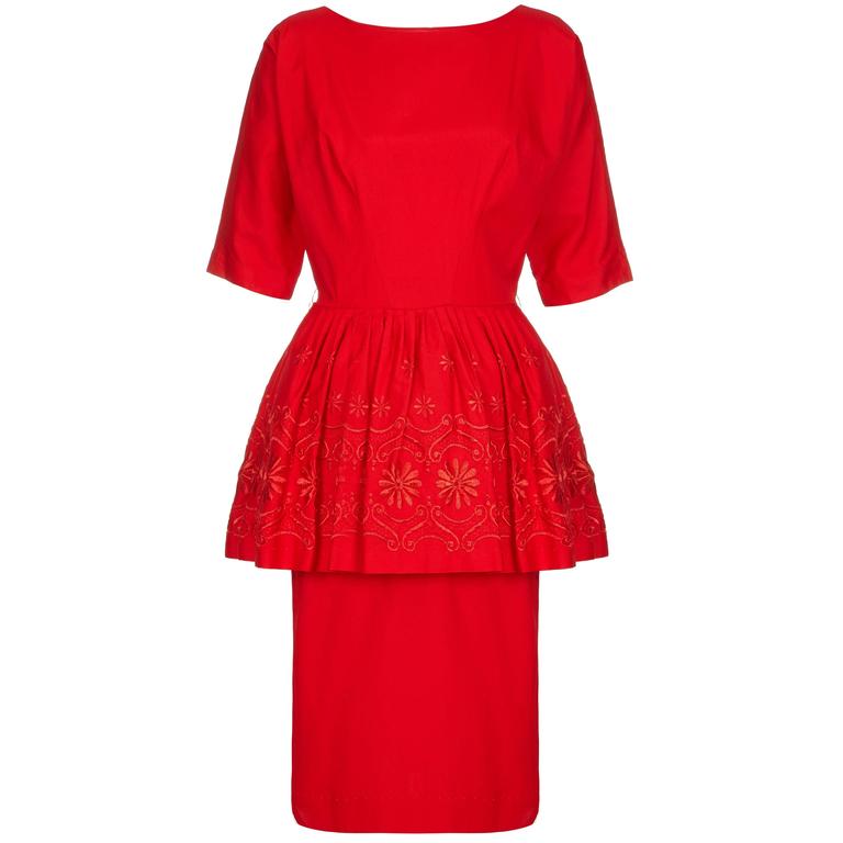 Cute Vintage Cotton Dress