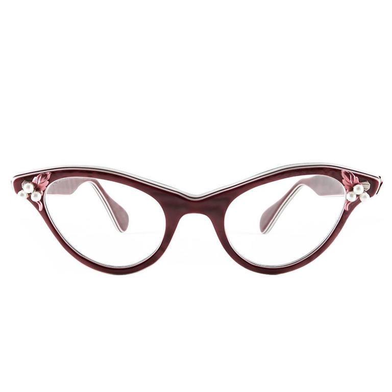Vintage cat eye hotsell glasses for sale