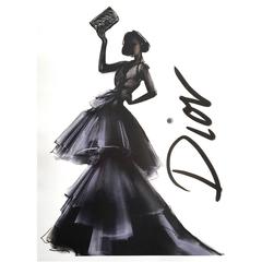 Christian Dior Vintage Ad Print 1