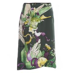 Prada Silk Skirt With James Jean Fairy Print, Spring - Summer 2008 4