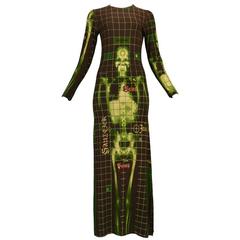 Vintage Jean Paul Gaultier Skeleton Dress