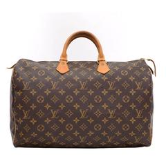 Louis Vuitton Speedy 40 Monogram Canvas Hand Bag