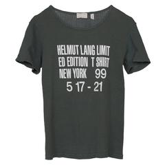 Retro Helmut Lang Limited Edition T shirt 1999