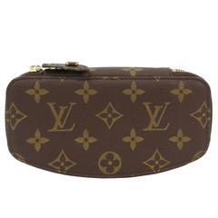 Louis Vuitton Monogram Canvas Small Articles Men's Zip Pouch Travel Storage Bag