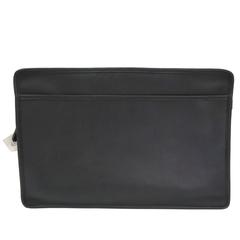 Coach Vintage Black Men's Women's Envelope Travel Storage Carryall Clutch Bag