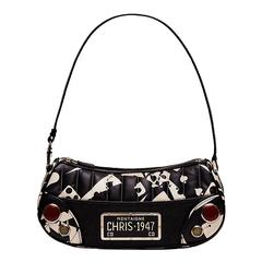 Christian Dior Denim and Leather Bag 11