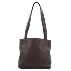 Chanel Vintage Open Tote Caviar Small